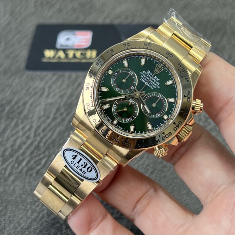 Rolex Cosmograph Daytona Yellow Gold 'John Mayer' with Green Dial Replica