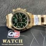 Rolex Cosmograph Daytona Yellow Gold 'John Mayer' with Green Dial Replica