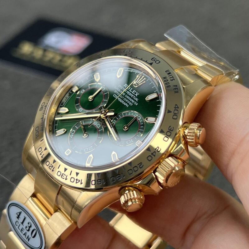 Rolex Cosmograph Daytona Yellow Gold 'John Mayer' with Green Dial Replica