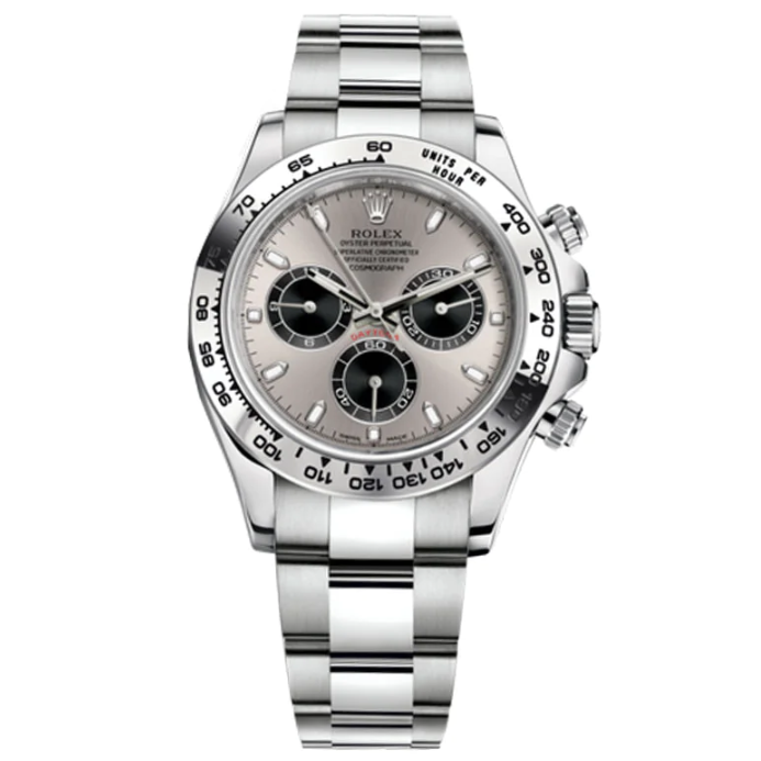 Rolex Cosmograph Daytona Stainless Steel with Grey Sunburst Dial Replica