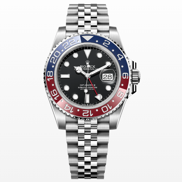 Rolex GMT Master II 126710BLRO Stainless Steel 'Pepsi' on Jubilee (40mm) Super Clone