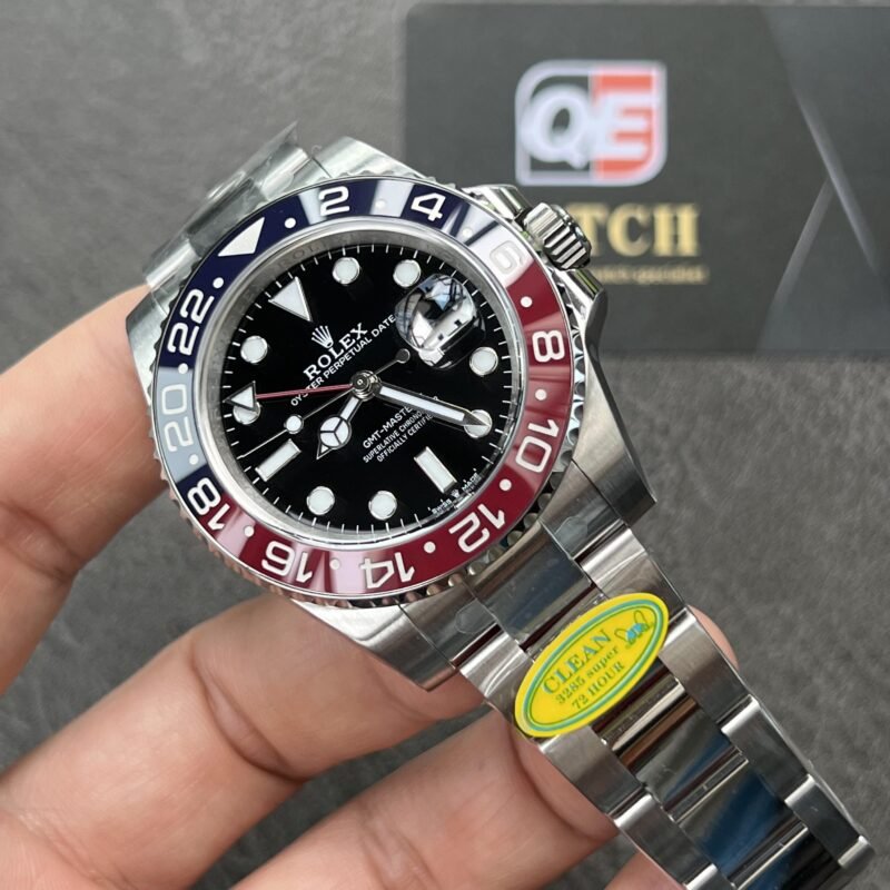 Rolex GMT Master II 126710BLRO Stainless Steel 'Pepsi' on Oyster (40mm) Super Clone