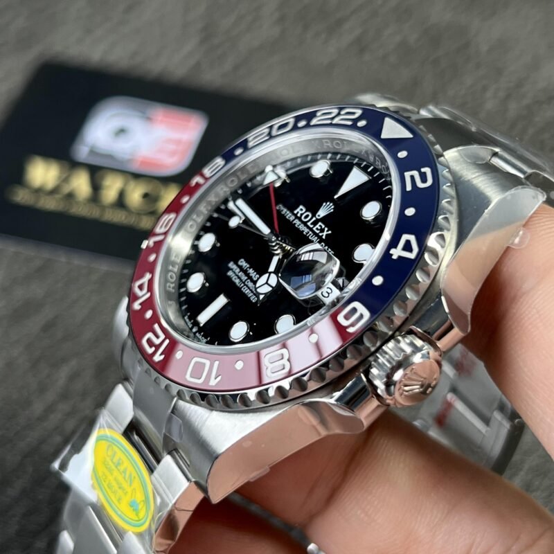 Rolex GMT Master II 126710BLRO Stainless Steel 'Pepsi' on Oyster (40mm) Super Clone