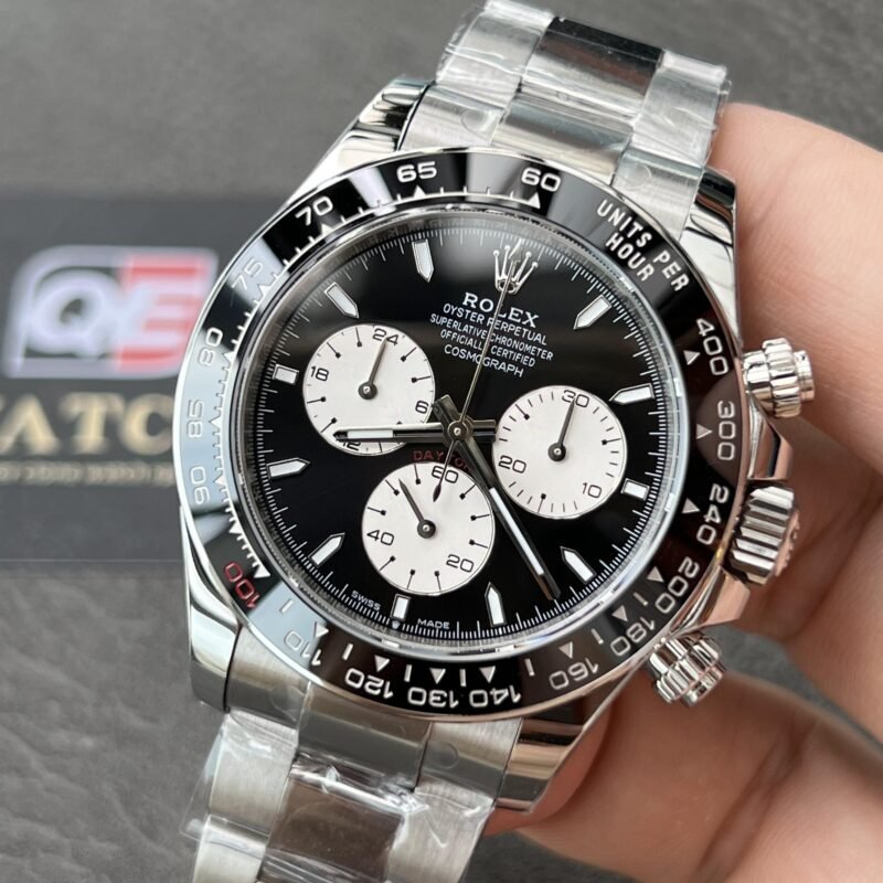 Rolex Daytona "Le Mans" m126529LN-0001 with Black and White Dial Super Clone