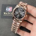 Rolex Day-Date m228235-0055 Rose gold with Slate Ombré Dial President bracelet (40mm) Super Clone