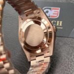 Rolex Day-Date m228235-0002 Rose gold with Chocolate Roman Numerals Dial President bracelet (40mm) Super Clone