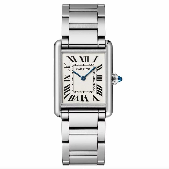 Cartier Tank Must WSTA0052 Large Model Quartz Movement Steel 33.7mm X 25.5mm Super Clone