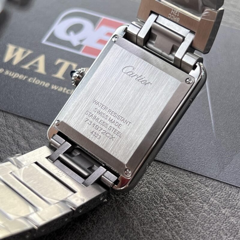 Cartier Tank Must WSTA0052 Large Model Quartz Movement Steel 33.7mm X 25.5mm Super Clone