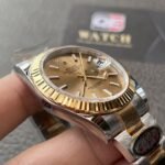 Rolex DateJust 41 m126333-0009 Two Tone Yellow gold on Oyster with Yellow Gold Dial Super clone