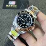 Rolex GMT Master II 126711CHNR Root Beer steel and rose gold 40mm Super Clone