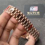 Rolex Day-Date m228235-0003 Rose gold with Chocolate diamond-set Dial President bracelet (40mm) Super Clone