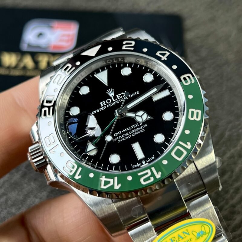 Rolex GMT Master II 126720VTNR Stainless Steel 'Sprite' on Oyster (40mm) Super Clone