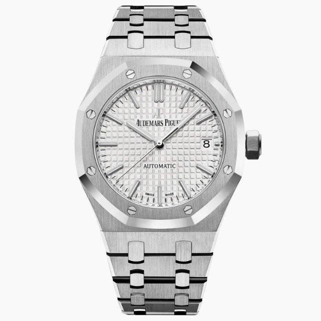 Audemars Piguet Royal Oak 15450ST.OO.1256ST.01 White Index Self- Winding 37mm Stainless Steel Super Clone