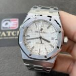 Audemars Piguet Royal Oak 15450ST.OO.1256ST.01 White Index Self- Winding 37mm Stainless Steel Super Clone