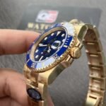 Rolex Submariner M116618LB Full Yellow Gold with Blue Dial Super Clone