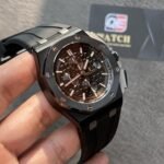 Royal Oak Offshore Chronograph Full Ceramic on Black Rubber Strap 44mm Super Clone