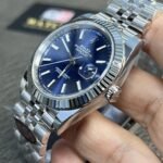 Rolex Datejust 41mm/36mm Stainless Steel on Jubilee with Blue Dial and Fluted Bezel Super clone