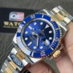 Rolex Submariner Blue 'Two Tone' Yellow Gold and Stainless Steel 'Bluesy' with Blue Dial Replica