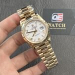 Rolex Day-Date m228238-0042 Yellow gold with White Dial (Roman Numerals) President bracelet (40mm) Super Clone