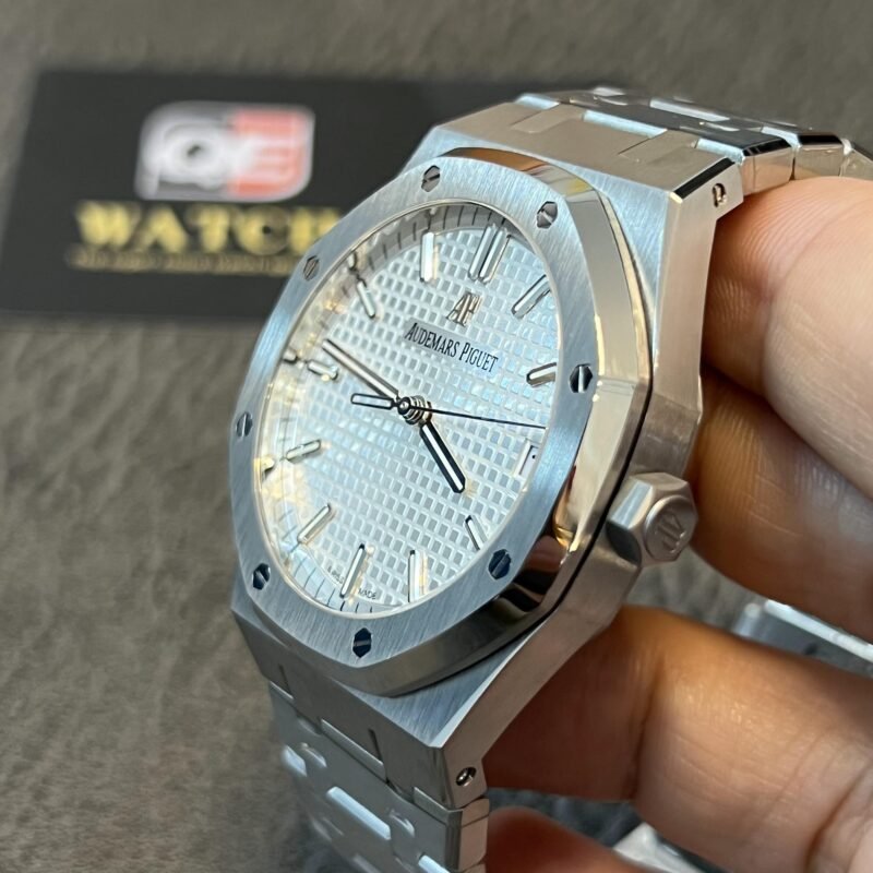 Audemars Piguet Royal Oak 15500St.Oo.1220St.04 White Index Self- Winding 41Mm Stainless Steel Super Clone