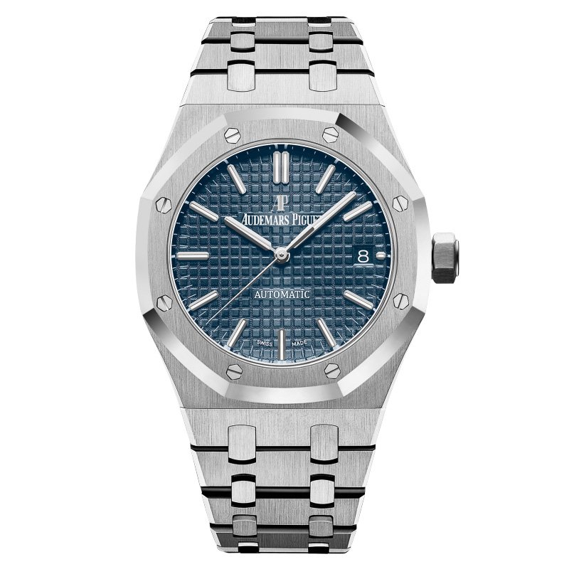 Audemars Piguet Royal Oak 15450ST.OO.1256ST.03 Blue Index Self- Winding 37Mm Stainless Steel Super Clone