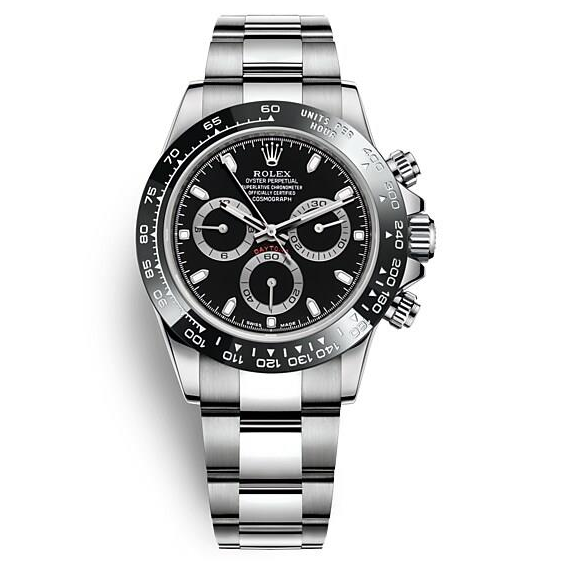 Rolex Cosmograph Daytona 116500LN Stainless Steel with Black Dial Super Clone