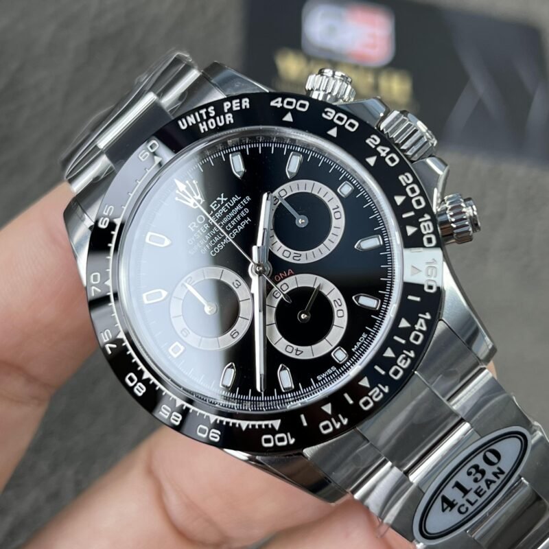 Rolex Cosmograph Daytona 116500LN Stainless Steel with Black Dial Super Clone