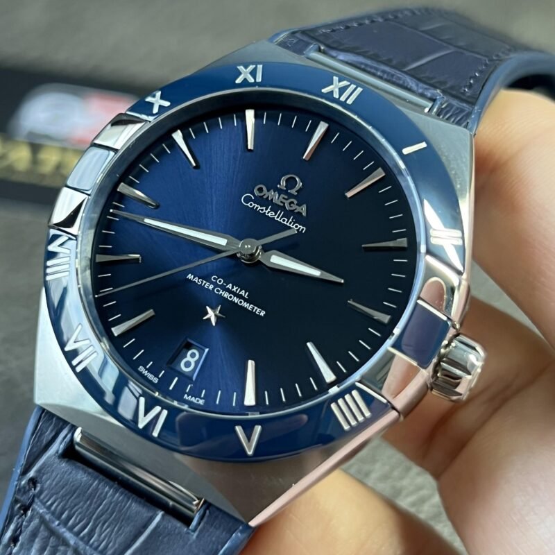 OMEGA CONSTELLATION 41MM blue ceramic bezel blue dial Super Clone