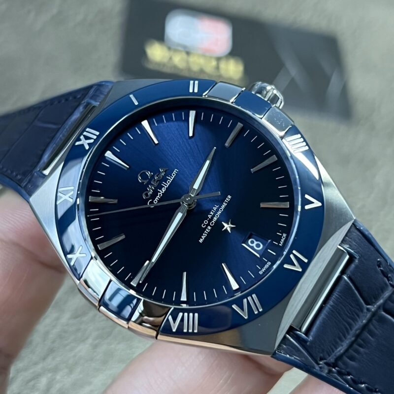 OMEGA CONSTELLATION 41MM blue ceramic bezel blue dial Super Clone