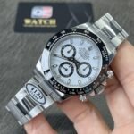 Rolex Cosmograph Daytona 116500LN Panda Stainless Steel 4130 movement Super Clone