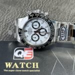 Rolex Cosmograph Daytona 116500LN Panda Stainless Steel 4130 movement Super Clone