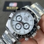 Rolex Cosmograph Daytona 116500LN Panda Stainless Steel 4130 movement Super Clone