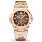 Patek Philippe Nautilus Rose Gold with Chocolate Dial (40mm) Super Clone