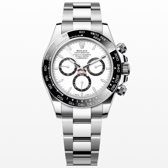 Rolex Cosmograph Daytona New Panda 126500LN Stainless Steel 4131 movement Super Clone