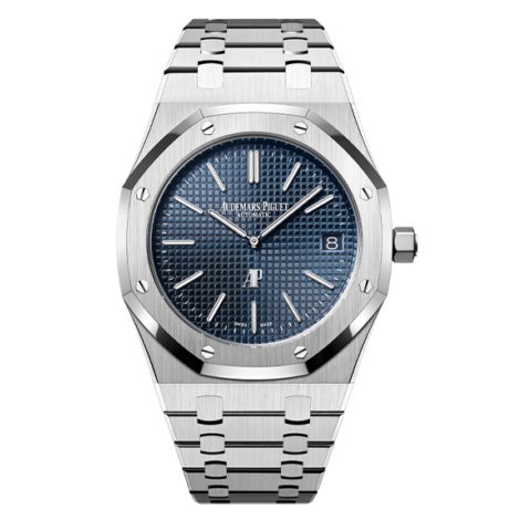 Audemars Piguet Royal Oak 15202ST 'Jumbo Extra-Thin' Stainless Steel with Blue Dial (39mm) Super Clone