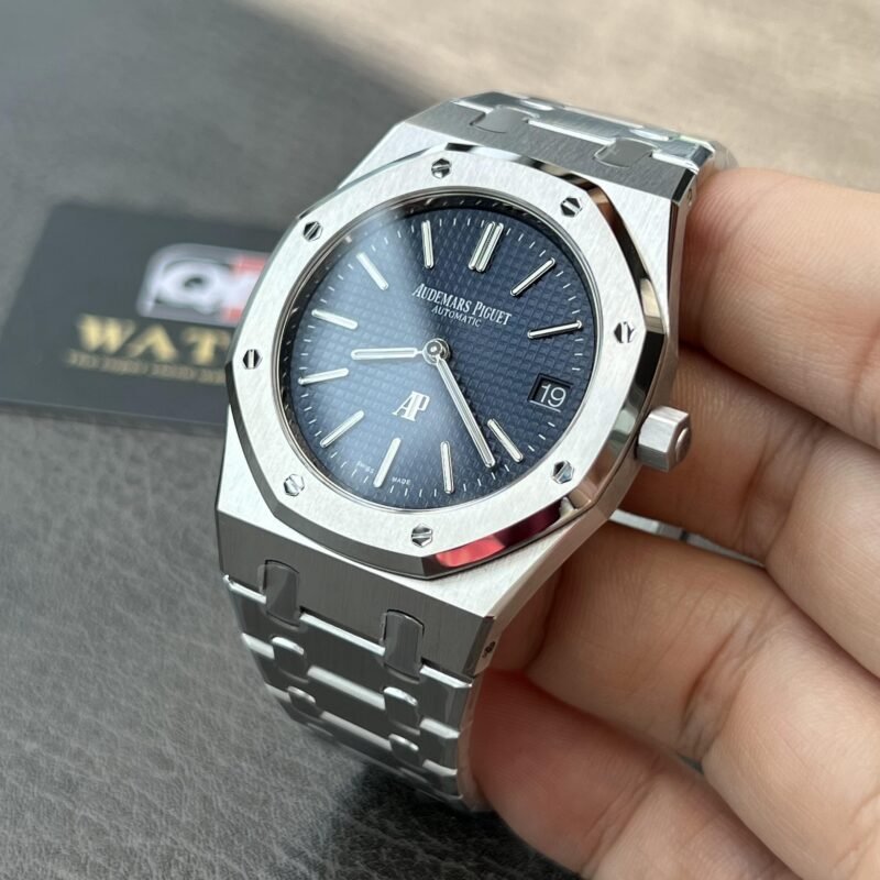 Audemars Piguet Royal Oak 15202ST 'Jumbo Extra-Thin' Stainless Steel with Blue Dial (39mm) Super Clone