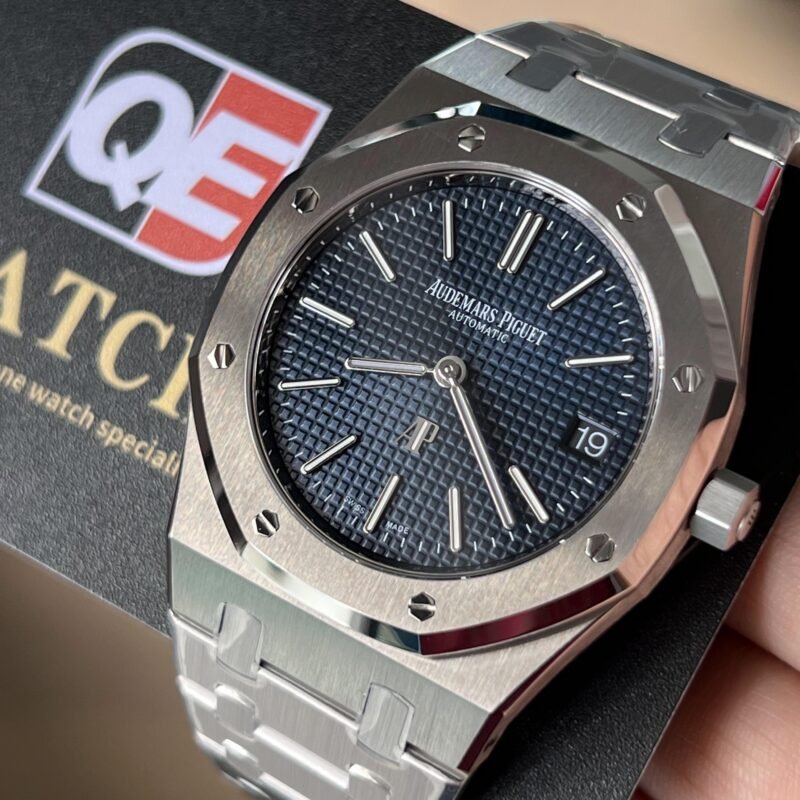 Audemars Piguet Royal Oak 15202ST 'Jumbo Extra-Thin' Stainless Steel with Blue Dial (39mm) Super Clone