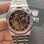 Audemars Piguet Royal Oak 15407ST.OO.1220ST.01 Grey Openworked Dial 41Mm Stainless Steel Super Clone