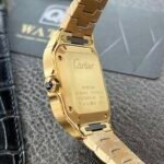 Cartier Santos Medium Yellow Gold with White Dial (35mm) Super clone