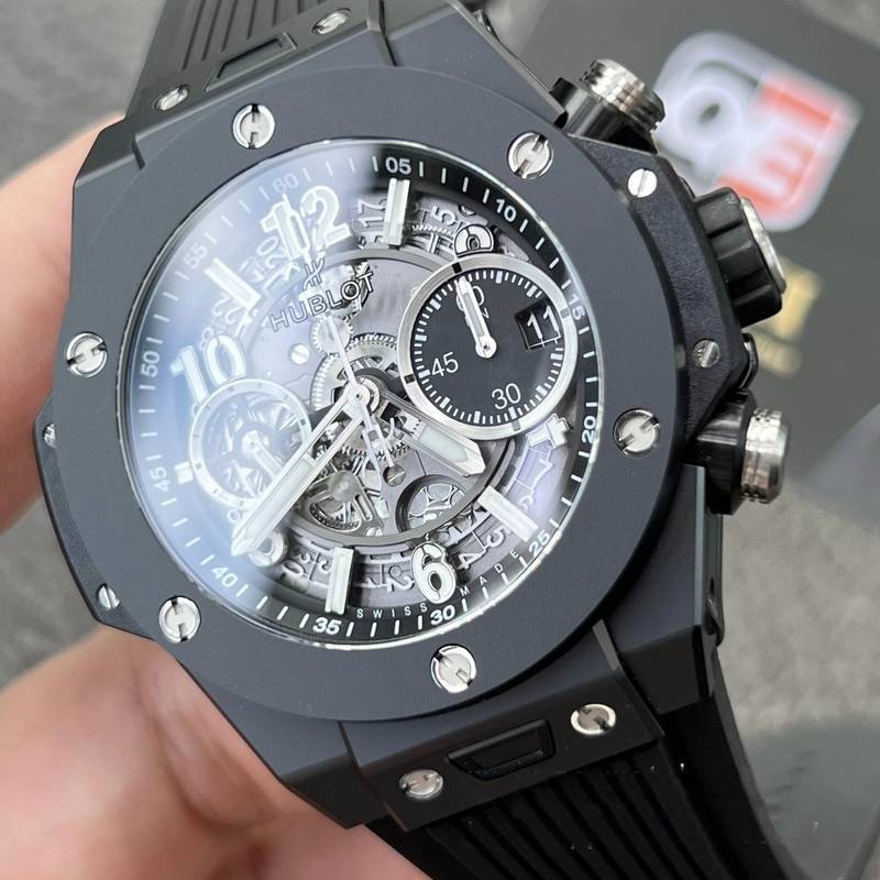 Hublot Big Bang Unico Black Magic Ceramic Skeletonized 42mm Super Clone