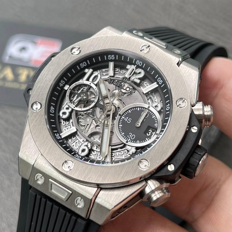 Hublot Big Bang Unico Titanium Skeletonized Black 42mm Super Clone