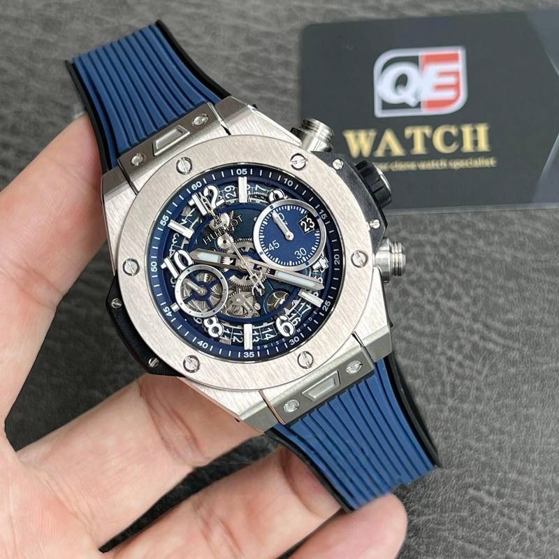 Hublot Big Bang Unico Titanium Skeletonized Blue 42mm Super Clone