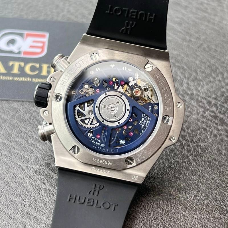 Hublot Big Bang Unico Titanium Skeletonized Blue 42mm Super Clone