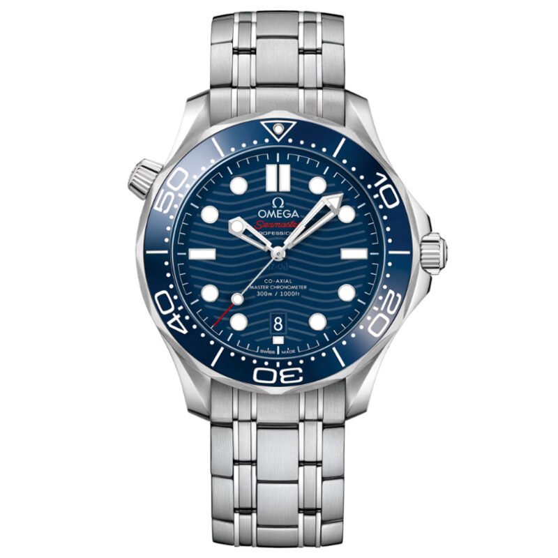 Seamaster Diver 300M Blue Ceramic Bezel Blue Ceramic Dial on SS Bracelet 42mm Super Clone