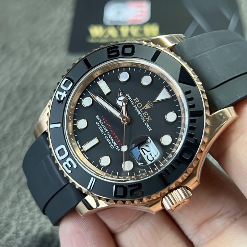 Rolex Yacht-Master 126655 Oyster 40mm Rose gold Super Clone