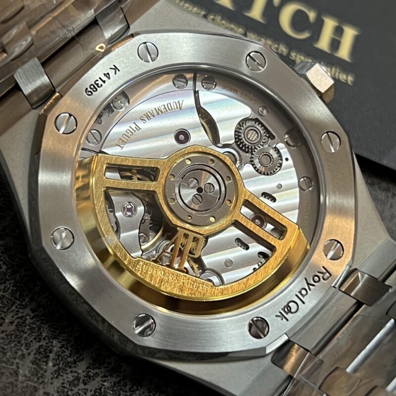 Audemars Piguet Royal Oak 15500St.Oo.1220St.01 Blue Index Self- Winding 41Mm Stainless Steel Super Clone