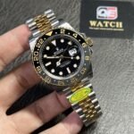 Rolex GMT Master II 126713 steel and  gold Two-Tone with Black Dial on Jubilee (40mm) Super Clone