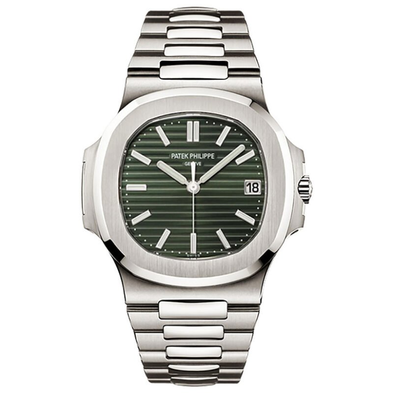 Patek Nautilus 5711/1A-014 Green Dial on Stainless Steel Bracelet Super Clone