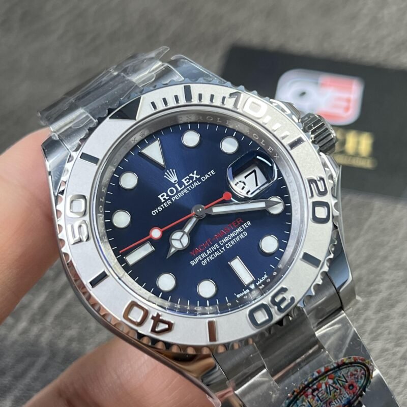 Rolex Yacht-Master 126622 Blue Dial Oyster 40mm Oystersteel and Platinum 40mm Super Clone