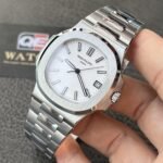 Patek Nautilus 5711/1A-011 White Dial on Stainless Steel Bracelet Super Clone